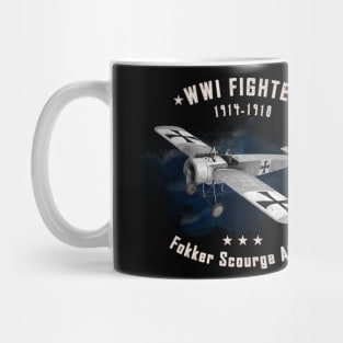 Fokker Scourge Airco WWI Fighter aircraft Mug